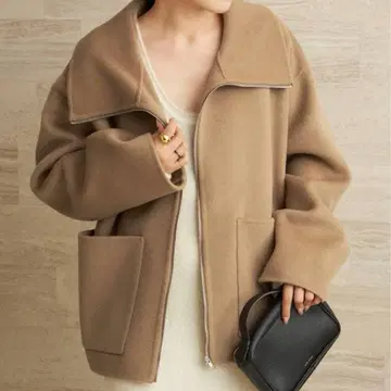 1월 5일까지! 새상품 플라주 R'IAM 스탠드ZIP 코트 36