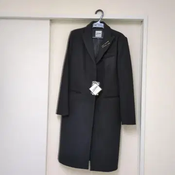 장 폴 고티에 블랙 체스터 코트 38