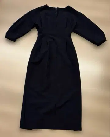 ur's 오피스 키넥 턱 허리 원피스