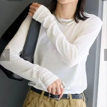 journal standard 울 mix 롱 T