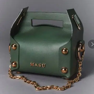 MASU 그린 숄더백