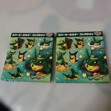 포켓몬 러버 키링 컬렉션 2개 세트 판초를 입은 피카츄