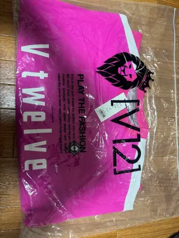 V TWELEVE TYPO SNEAD M 핑크