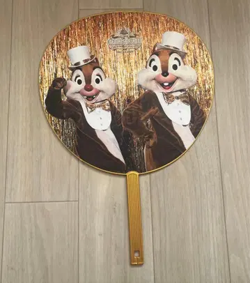 원맨즈 드림 칩과 데일 부채 디즈니랜드 디즈니