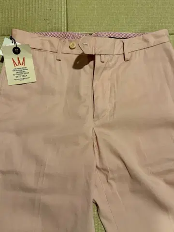 AAA KATO' 일본제 핑크 슬랙스 택 포함