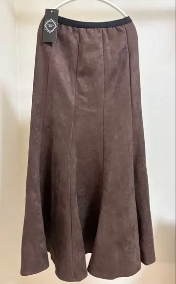 스웨이드 더치 머메이드 스커트