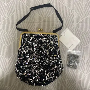 [ 미사용품 ] Bibiy 스팽글 ODETTE GLITTER BAG