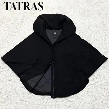 새상품급 타트라스 판초 케이프 블랙