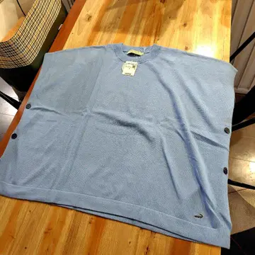 크로커다일 판초풍 니트 베스트