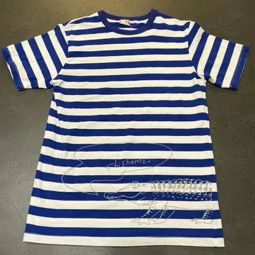 SHISHAMO 보더 악어 T셔츠 S사이즈