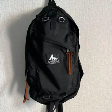 그레고리 데이팩 은색 택 USA제 블랙