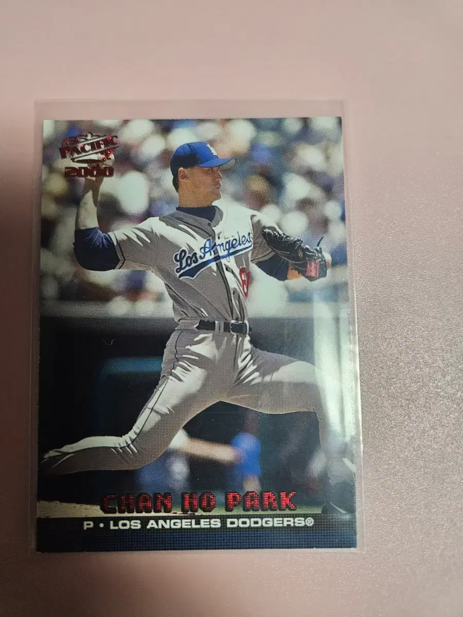 박찬호 2000 Pacific base 카드