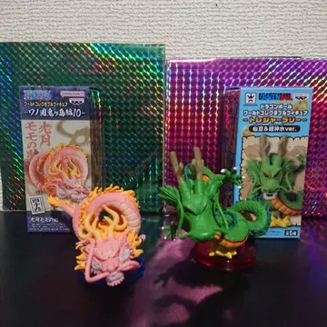 new 신룡 모모노스케 월드 컬렉션 2점 드래곤볼 원피스