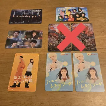 [기사용] Snow Man 무비티켓 5작품 6매 세트