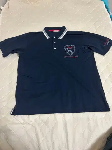 adabat 피케 셔츠 네이비 1987년