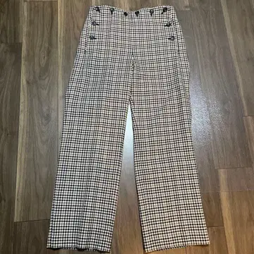 beautiful people 체크 팬츠