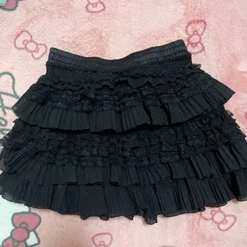 NICE CLAUP 프릴 미니 스커트