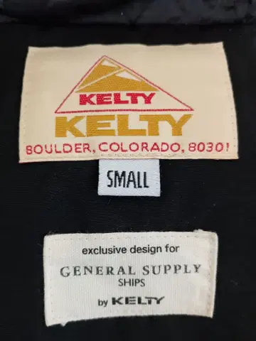 KELTY SHIPS 다운 자켓 새상품급 네이비 컬러 S 사이즈