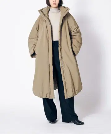 CLANE 클라네 BALLOON HOODIE LONG DOWN COAT