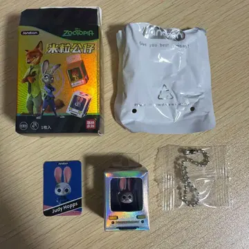 주토피아 주디 홉스 미니어처 피규어 쌀알 공작 Zootopia