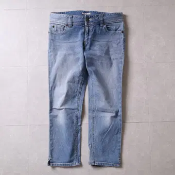 Valman 스트레이트 데님 라이트 블루 캐주얼 성숙한 코디 스테디셀러