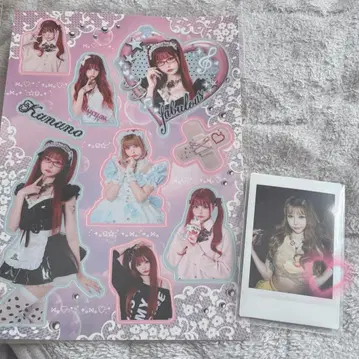 센리츠 카나노 폴라로이드 렌즈 폴라로이드 트레이딩 카드 스티커