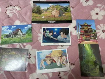 지브리 엽서 & 클리어 파일 세트