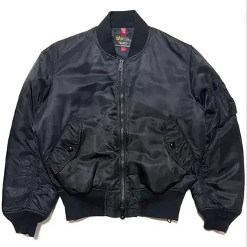 ALPHA x monkey time 사이드 지퍼 MA-1 ( M ) 블랙