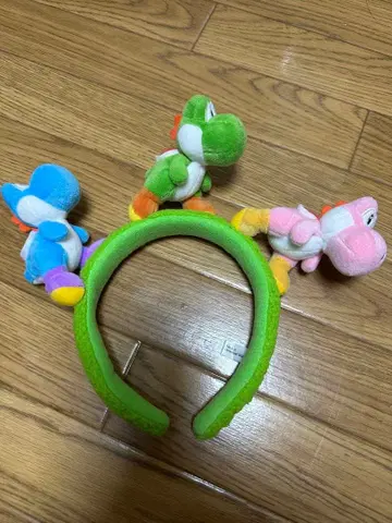 요시 캐릭터 머리띠 유니버셜