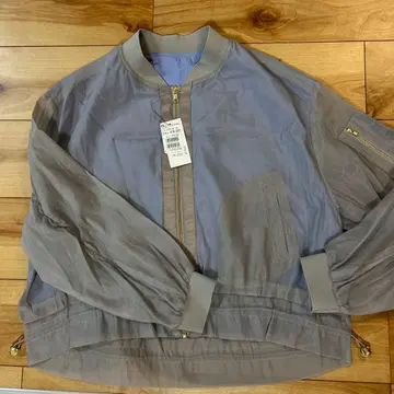 미사용 새상품 시어 MA-1 블루종 그레이