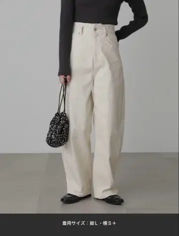 FREE'S MART 코듀로이 에그 팬츠