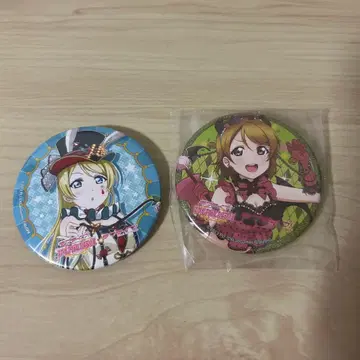 러브 라이브 캔뱃지 2개 세트