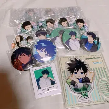 주술회전 캔뱃지 후시구로 메구미