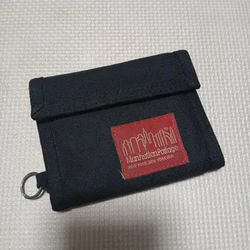 Manhattan Portage 접이식 지갑 블랙