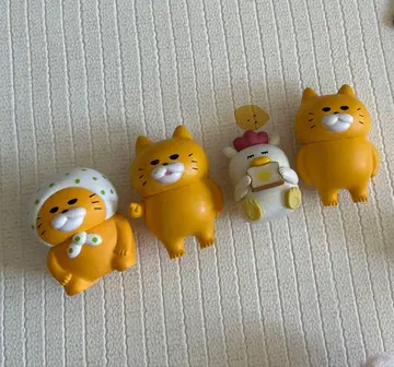 길고양이 대장 캡슐 토이 4체 세트