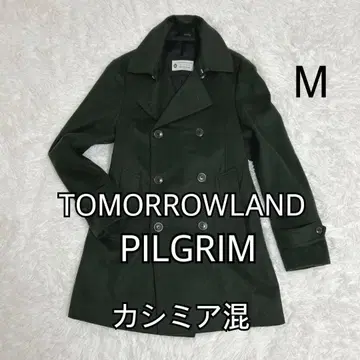 [ 고급 ] 투모로우랜드 필그림 울 캐시미어 P 코트 M 807