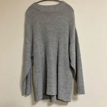 남성용 [ 사이즈 2 ] 에이플러스 도쿄 니트 그레이 상의 일본제