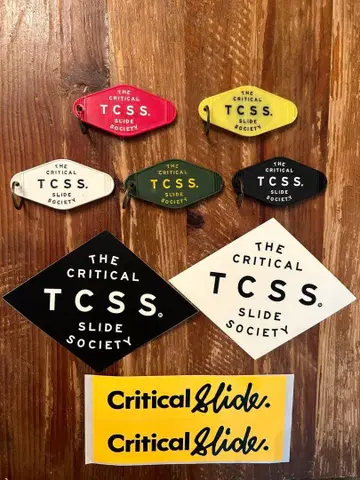 TCSS 스티커 3개 전종 + 키링 1개 세트