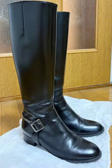 다이애나 롱 부츠 블랙