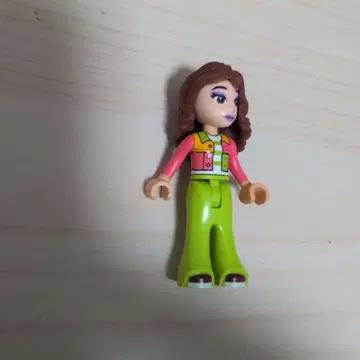 LEGO 여성 캐릭터 피규어 핑크 그린