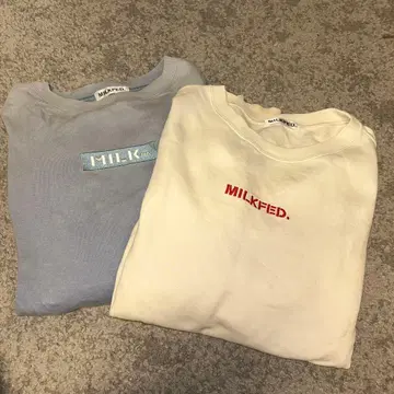 Milkfed 맨투맨 2개