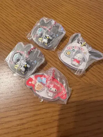 산리오 캐릭터즈 패키지 참 4개 세트