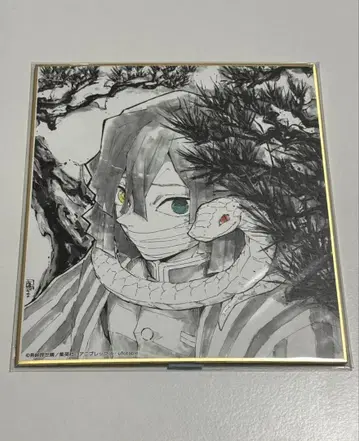 귀멸의 칼날 전 집중전 색지 컬렉션 이쿠로 오바나이