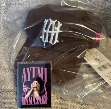 하마사키 아유미 MFCStore 캡 브라운 스티커