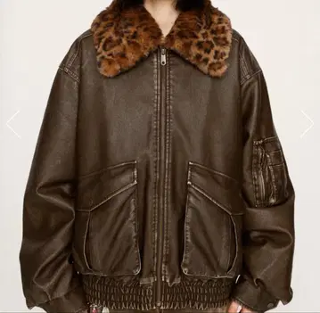 SLY WASHED PUFFER 블루종