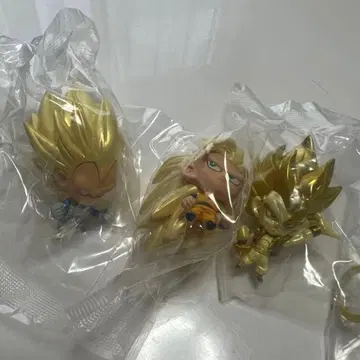 드래곤볼 초전사 피규어 9 3개 손오공 베지터 레어