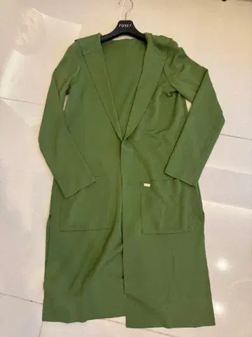 FOXEY 그린 롱 가디건