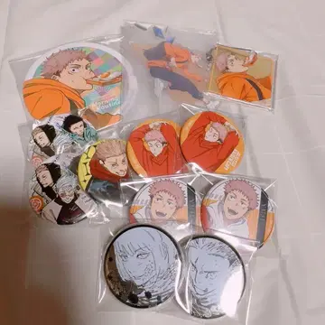 주술회전 이타도리 유우지 캔뱃지 아크릴 스탠드 세가 럭키 쿠지