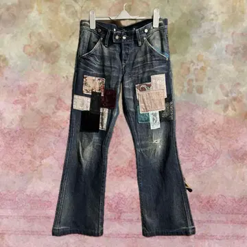 LEVI'S 패치워크 부츠컷 데님