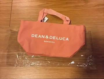 [ 미사용 새상품 ] 방콕 한정판 DEAN & DELUCA 핑크 에코백